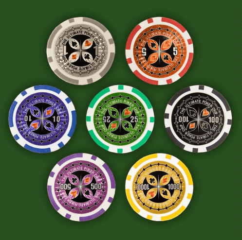 Pokerchips Werte
